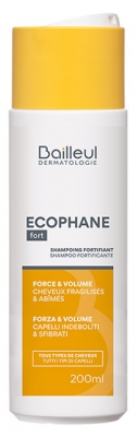 Bailleul Ecophane Fort Shampoing Fortifiant Force & Volume Cheveux Fragilisés et Abîmés 200 ml