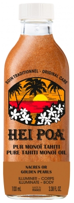 Hei Poa Pur Monoï Nacres Or Illumine 100 ml
