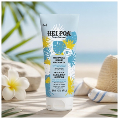 Hei Poa Shampoing Douche Après-Soleil 3en1 150 ml