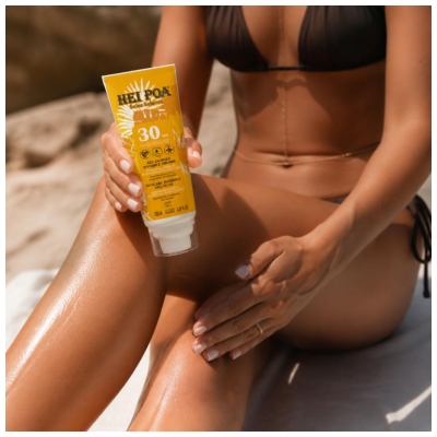 Hei Poa Gel-en-Huile Solaire Invisible Corps Spf30 100 ml