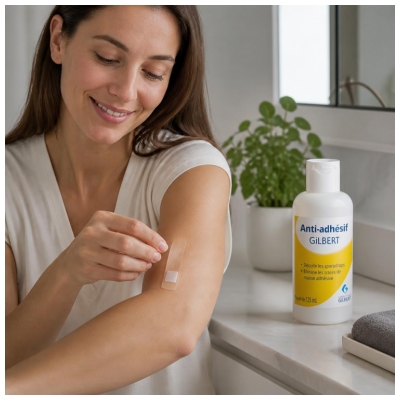 Gilbert Anti-Adhésif Décolle les Sparadraps 125 ml