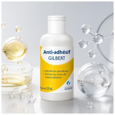 Gilbert Anti-Adhésif Décolle les Sparadraps 125 ml