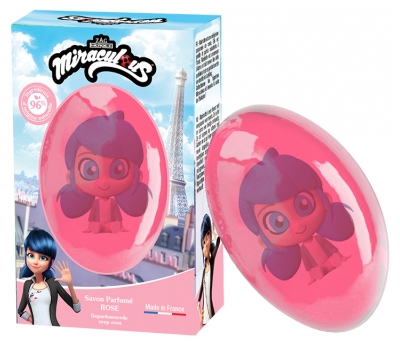 Le Comptoir du Bain X Miraculous Savon Solide Figurine Marinette 75 Grammes