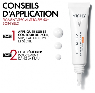 Vichy LiftActiv Pigment Specialist B3 Soin des Yeux SPF 50 + 15 ML
