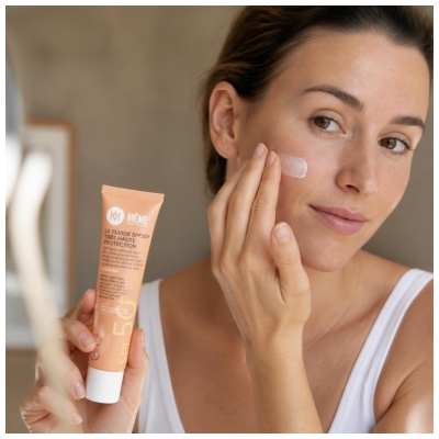 MÊME Le Fluide Solaire pour les Peaux Sensibles SPF50+ 40 ml