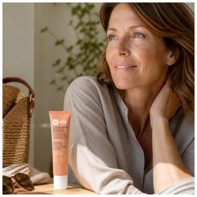 MÊME Le Fluide Solaire pour les Peaux Sensibles SPF50+ 40 ml