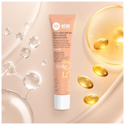 MÊME Le Fluide Solaire pour les Peaux Sensibles SPF50+ 40 ml