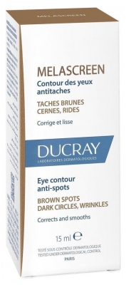 Ducray Melascreen Contour des Yeux Antitaches Taches Brunes Cernes Rides 15 ml