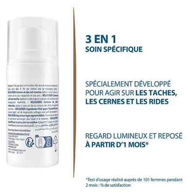 Ducray Melascreen Contour des Yeux Antitaches Taches Brunes Cernes Rides 15 ml