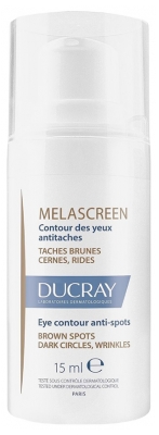 Ducray Melascreen Contour des Yeux Antitaches Taches Brunes Cernes Rides 15 ml