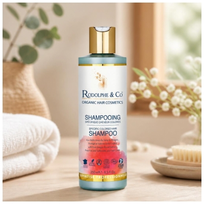 Rodolphe & Co Shampoing Spécifique pour les Cheveux Colorés Bio 250 ml