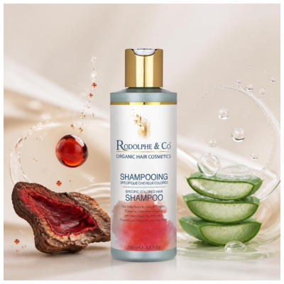 Rodolphe & Co Shampoing Spécifique pour les Cheveux Colorés Bio 250 ml