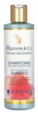 Rodolphe & Co Shampoing Spécifique pour les Cheveux Colorés Bio 250 ml