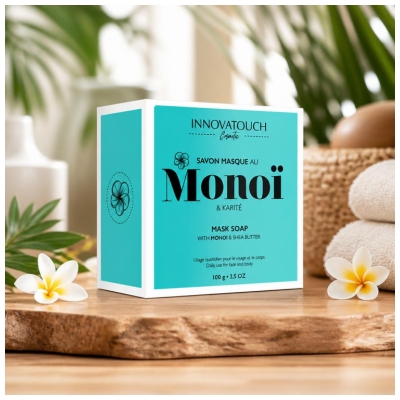 Innovatouch Savon Masque au Monoï Visage & Corps 100 g