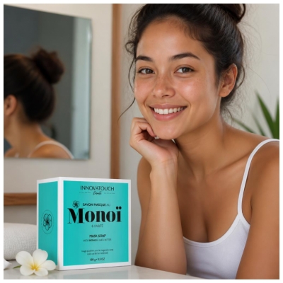 Innovatouch Savon Masque au Monoï Visage & Corps 100 g