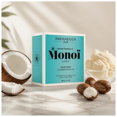 Innovatouch Savon Masque au Monoï Visage & Corps 100 g