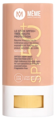 MÊME Le Stick Baume Solaire Peaux Sensibles SPF50+ 18 g