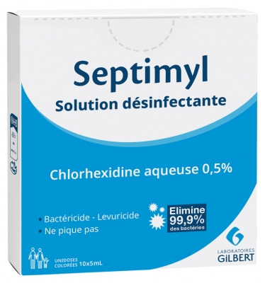 Gilbert Spt Unid Chlorhexidine 0,5% 10 x 5 ml Bioc