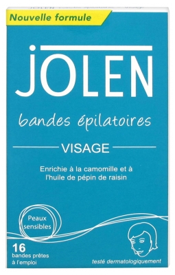 Jolen Bandes Épilatoires - Visage X16 -