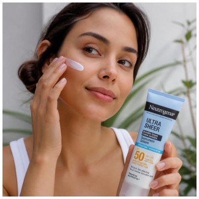 Neutrogena Hydratation Crème Invisible Solaire Absorption Rapide SPF50 50 ml