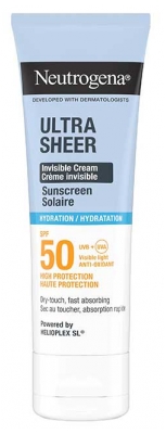 Neutrogena Hydratation Crème Invisible Solaire Absorption Rapide SPF50 50 ml