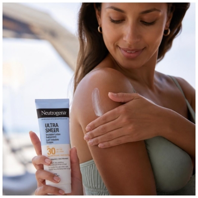 Neutrogena Lait Invisible Solaire Absorption Rapide SPF30 200 ml
