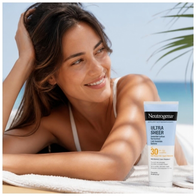 Neutrogena Lait Invisible Solaire Absorption Rapide SPF30 200 ml