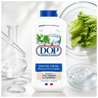 Dop Douceurs de Nos Régions Douche Crème Lait Végétal Pyrénées 480 ML