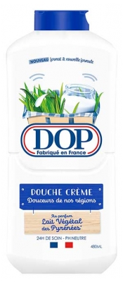 Dop Douceurs de Nos Régions Douche Crème Lait Végétal Pyrénées 480 ML
