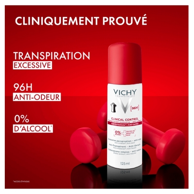 Vichy Clinical Control Anti-Transpirant Anti-Odeurs 125 ml