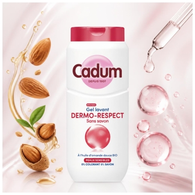 Cadum Maison Peaux Sensibles Dermo-Respect Ecopack 500 ml