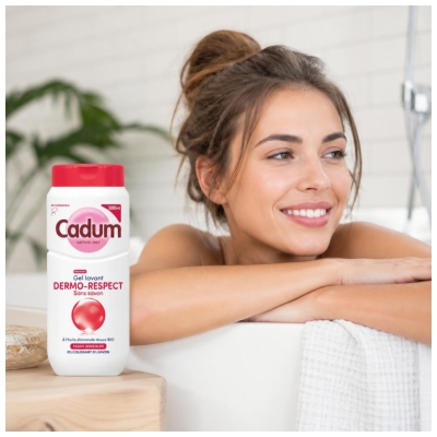 Cadum Gel Lavant Dermo-Respect Peaux Sensibles 500 ml