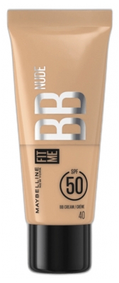 Maybelline New York Fit Me BB Crème Nude SPF50 30 ml - Teinte : 40