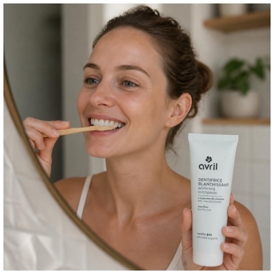 Avril Dentifrice Sans Fluor Blanchissant Bio 100 ml