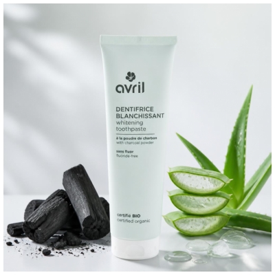 Avril Dentifrice Sans Fluor Blanchissant Bio 100 ml