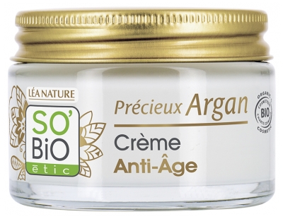 Léa Nature SO BIO étic Précieux Argan Crème Anti-Âge Biologique 50 ML