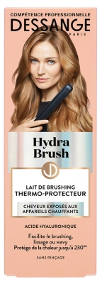 Dessange Hydra Brush Lait de Brushing Thermo-Protecteur Acide Hyaluronique 125 ml