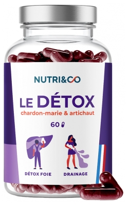 Nutri&Co le Détox Chardon-Marie et Artichaut 60 Gélules