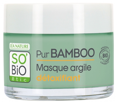 Léa Nature SO BIO étic Pur Bamboo Masque Argile Détoxifiant Biologique 50 ML