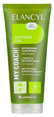 Elancyl My Coach Gel Douche Rafraîchissant au Guarana 200 ml
