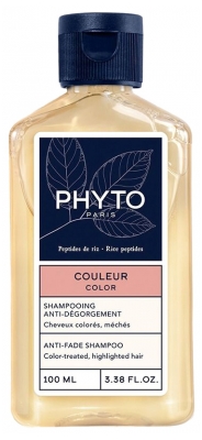 Phyto Shampoing Anti-Dégorgement - Cheveux Colorés Méchés 100 ml