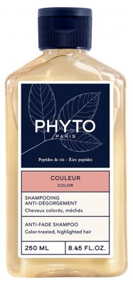 Phyto Shampoing Anti-Dégorgement - Cheveux Colorés Méchés 250 ml