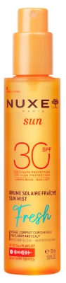 Nuxe Sun Fresh Brume Solaire Fraîche Visage Corps et Cuir Chevelu SPF30 150 ml