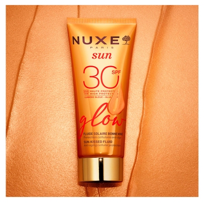 Nuxe Sun Glow Fluide Solaire Effet Bonne Mine SPF30 40 ml