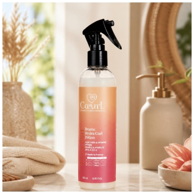 CoeurL Brume Hydra Curl Cheveux Bouclés 300 ml
