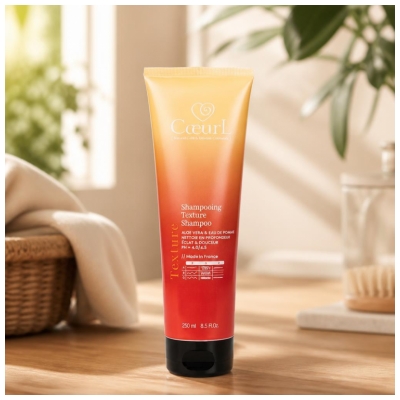CoeurL Shampoing Texture Cheveux Ondulés Bouclés Frisés Crépus 250 ml