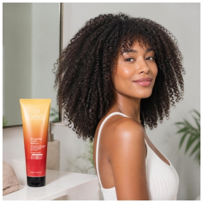 CoeurL Shampoing Texture Cheveux Ondulés Bouclés Frisés Crépus 250 ml
