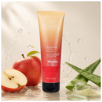 CoeurL Shampoing Texture Cheveux Ondulés Bouclés Frisés Crépus 250 ml