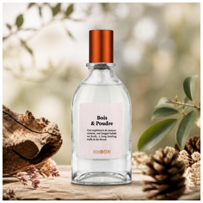 100BON Eau de Toilette Rechargeable Bois & Poudre 50 ml