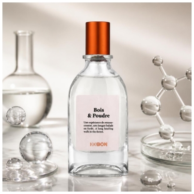 100BON Eau de Toilette Rechargeable Bois & Poudre 50 ml